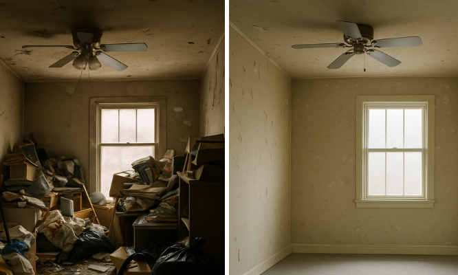 Hoarding cleanup services