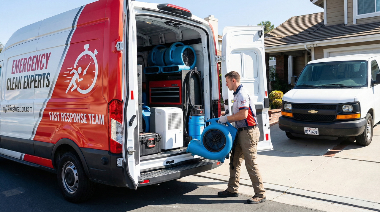 Emergency response team ready for fast service